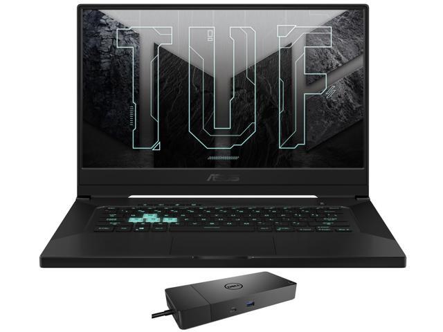 ASUS TUF DASH FX516PM Gaming Laptop (Intel i7-11370H 4-Core, 15.6" 144Hz Full HD (1920x1080), NVIDIA RTX 3060, 16GB RAM, 512GB SSD, Backlit KB, Wifi, USB 3.2, HDMI, Win 11 Home) with WD19S 180W Dock
