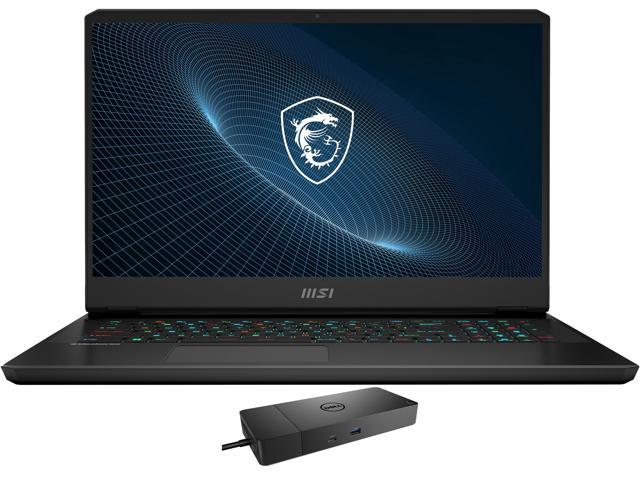 MSI Vector GP76 -17 Gaming & Entertainment Laptop (Intel i7-12700H 14-Core, 17.3" 360Hz Full HD (1920x1080), NVIDIA RTX 3070 Ti, 32GB RAM, 1TB SSD, Backlit KB, Win 11 Home) with WD19S 180W Dock