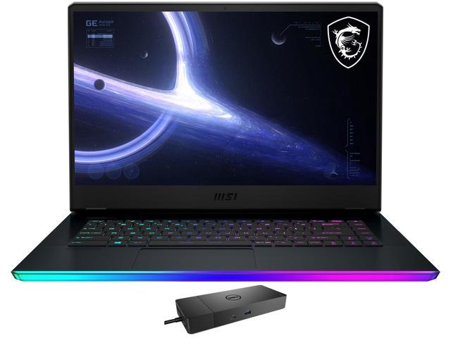 MSI GE66 Raider 11UG-070-15 Gaming Laptop (Intel i7-11800H 8-Core, 15.6" 240Hz 2K Quad HD (2560x1440), GeForce RTX 3070, 16GB RAM, 1TB SSD, Backlit KB, Wifi, USB 3.2, Win 10 Home) with WD19S 180W Dock