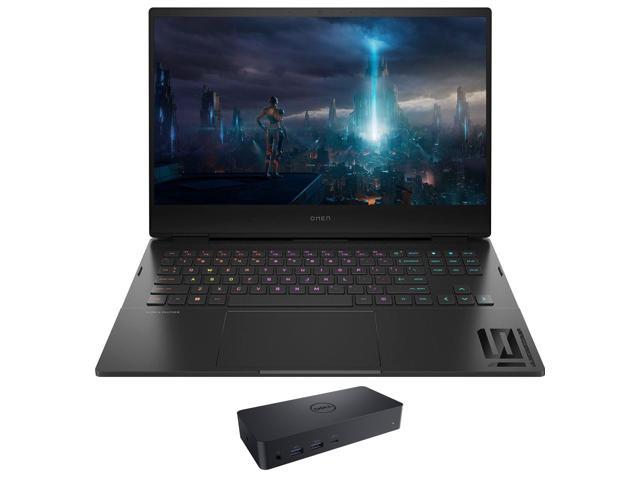 HP OMEN 16-k00 Gaming & Entertainment Laptop (Intel i7-12700H 14-Core, 16.1" 165Hz 2K Quad HD (2560x1440), NVIDIA RTX 3060, 16GB DDR5 4800MHz RAM, Win 11 Home) with D6000 Dock
