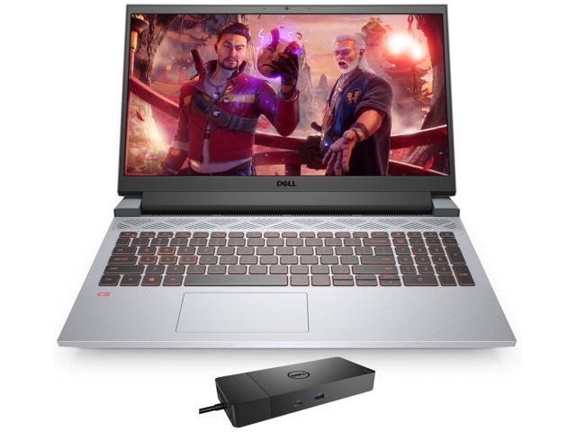 Dell G15 Gaming & Entertainment Laptop (AMD Ryzen 7 5800H 8-Core, 15.6" 120Hz Full HD (1920x1080), GeForce RTX 3050 Ti, 8GB RAM, 512GB SSD, Backlit KB, Wifi, Win 11 Home) with WD19S 180W Dock