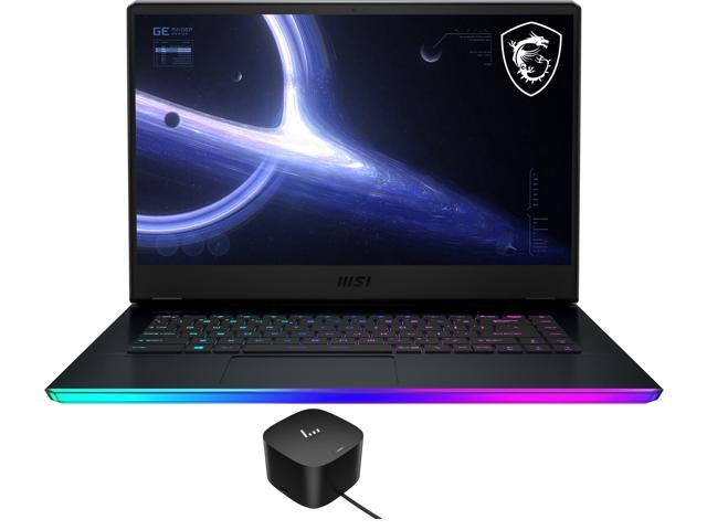 MSI GE66 Raider 11UG-070-15 Gaming Laptop (Intel i7-11800H 8-Core, 15.6" 240Hz 2K Quad HD (2560x1440), GeForce RTX 3070, 16GB RAM, 1TB SSD, Backlit KB, Wifi, USB 3.2, Win 10 Home) with 120W G4 Dock