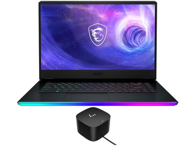 MSI Raider GE66 -15 Gaming & Entertainment Laptop (Intel i7-12700H 14-Core, 15.6" 240Hz 2K Quad HD (2560x1440), GeForce RTX 3080 Ti, 64GB DDR5 4800MHz RAM, Win 10 Pro) with 120W G4 Dock