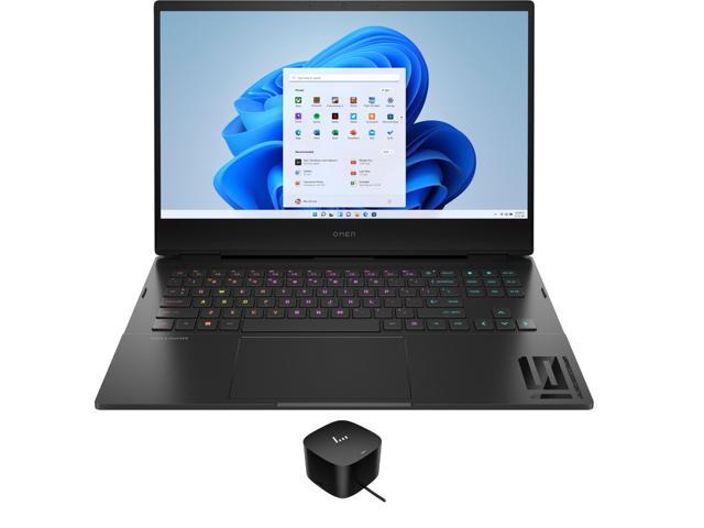 HP OMEN 16t-k000 Gaming & Entertainment Laptop (Intel i7-12700H 14-Core, 16.1" 60Hz Full HD (1920x1080), NVIDIA RTX 3060, 32GB DDR5 4800MHz RAM, 1TB SSD, Backlit KB, Win 11 Home) with 120W G4 Dock