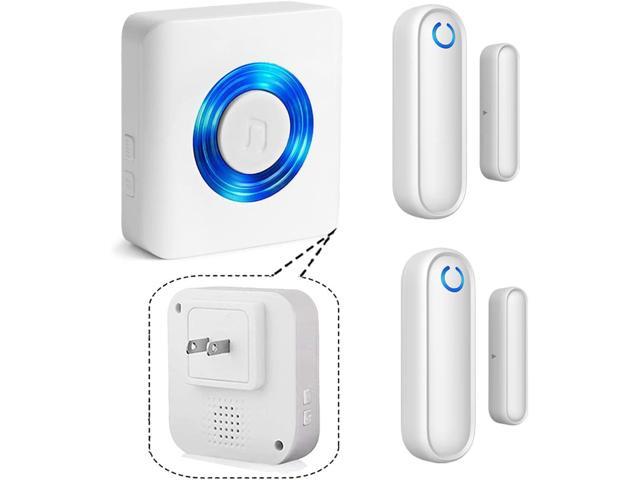 YisTech Caregiver Pager Door Alarms for Dementia Patients/Kids Safety/Home Security,Door Sensor Alarm for Elderly/Business/Home/Store/Mailbox