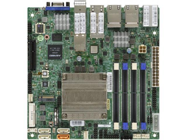 Supermicro A2SDi-16C-TP8F Motherboard - Embedded Mini-ITX,C3000 Atom SoC,ECC DDR4