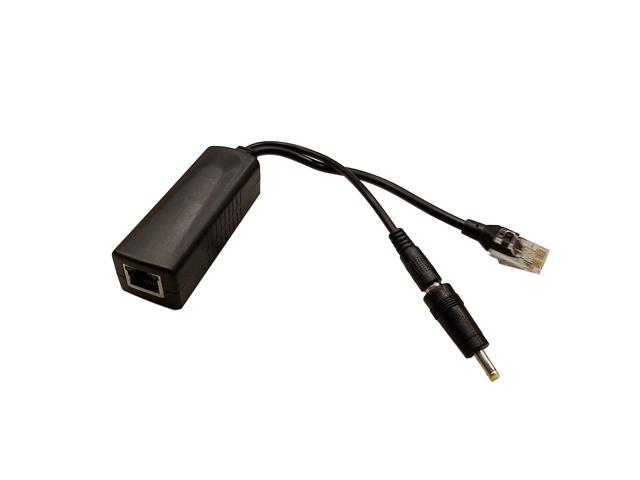 Mount Genie Poe Power Over Ethernet Splitter Adapter 15W Output For Voice Assistants (5-Pack)