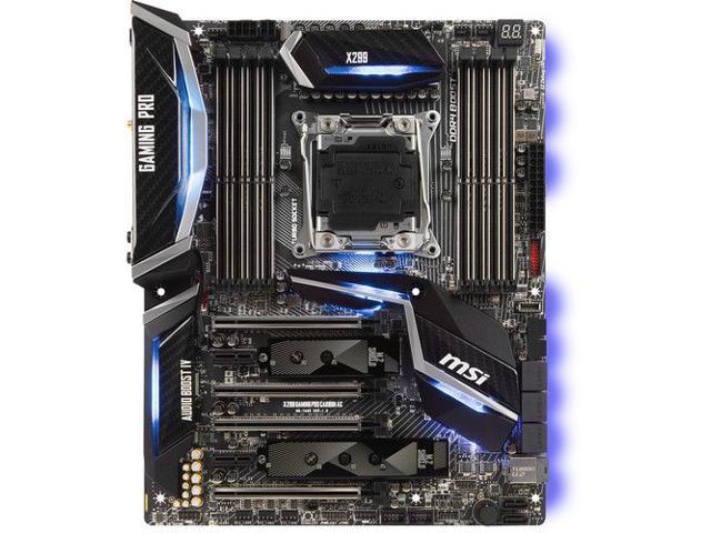 MSI X299 GAMING PRO CARBON AC Intel X299 LGA 2066-Socket DDR4 ATX Motherboard