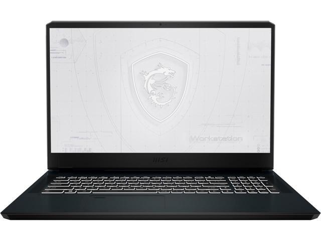 MSI WE76 11UK Workstation Laptop (Intel i7-11800H 8-Core, 32GB RAM, 1TB SSD, 17.3" Full HD (1920x1080), NVIDIA Quadro RTX A3000, Fingerprint, Wifi, Bluetooth, Webcam, 1xHDMI, Win 10 Pro)