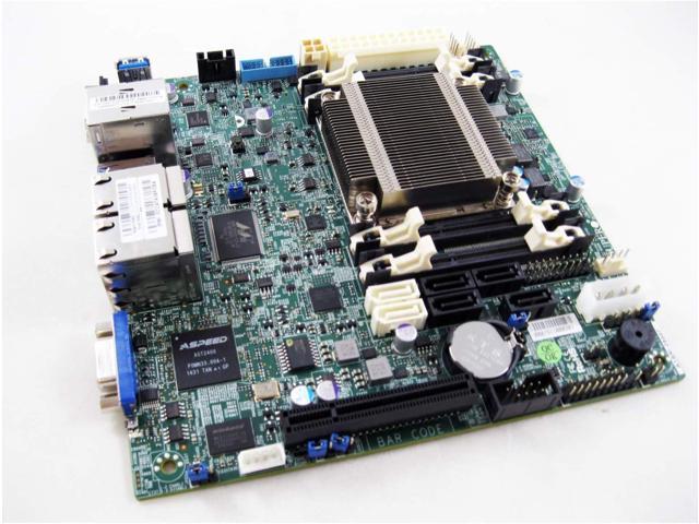 Supermicro Motherboard MBD-A1SRI-2558F-B Atom C2558 64GB DDR3 PCI-Express SATA USB Mini-ITX