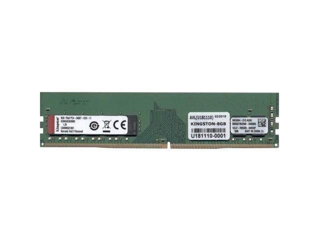 Kingston 8GB 288-Pin DDR4 SDRAM ECC Unbuffered DDR4 2400 (PC4 19200) Server Memory Model KSM24ES8/8ME