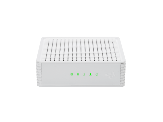 Hitron DOCSIS 3.1 Cable Modem (DOCSIS 3.1 Modem), 6 Gbps Max Speed | Approved for Comcast Xfinity Gigabit and Charter Spectrum | White (1 Gbps Ethernet Port)| CODA