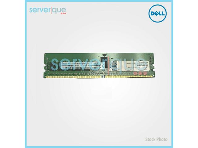 SNPHNDJ7C/16G Dell 16GB PC4-19200 DDR4-2400MHz ECC Reg CL17 Dual Rank Memory