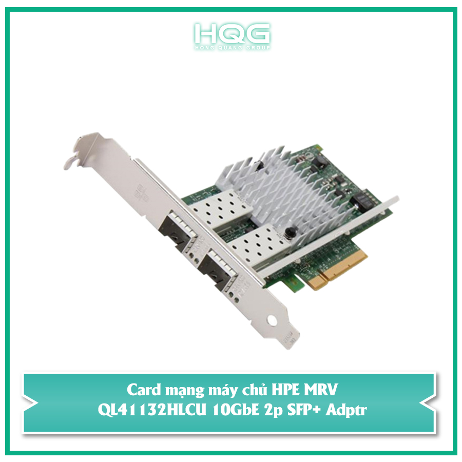 Card mạng máy chủ HPE MRV QL41132HLCU 10GbE 2p SFP+ Adptr