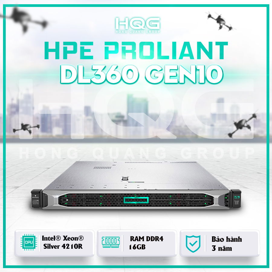Máy chủ HPE ProLiant DL360 Gen10 - 8SFF