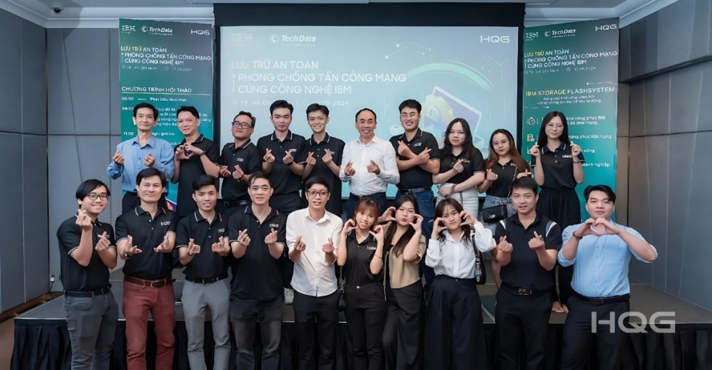 HQG đối tác chính thức của IBM tại sự kiện