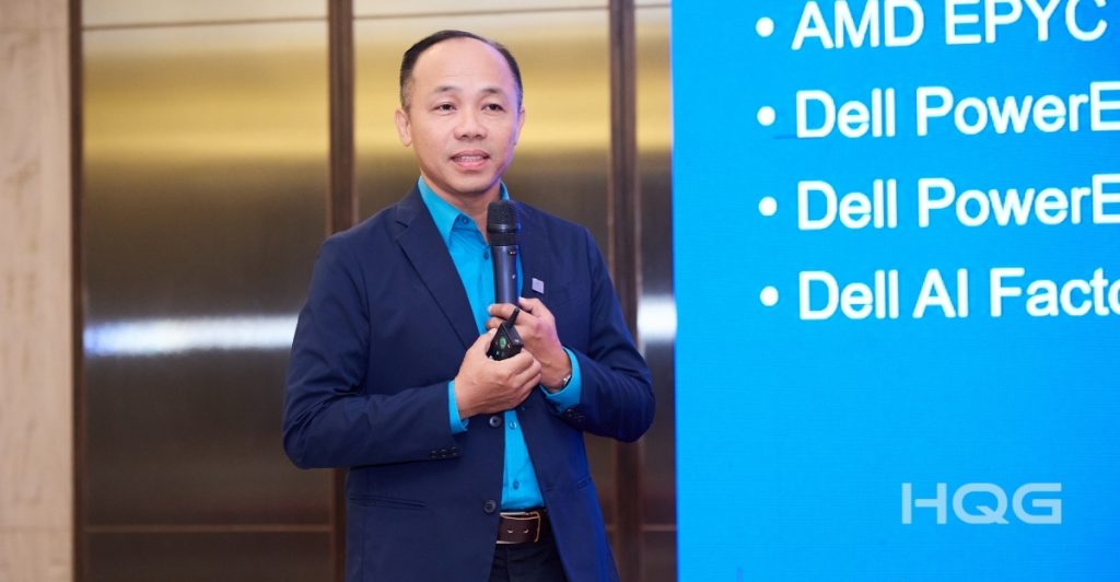 Đại diện Dell Việt Nam – ông Lương Minh Đức