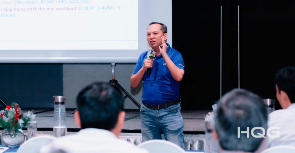 Anh Nguyễn Văn Hải - Chuyên gia tư vấn giải pháp Lưu trữ IBM