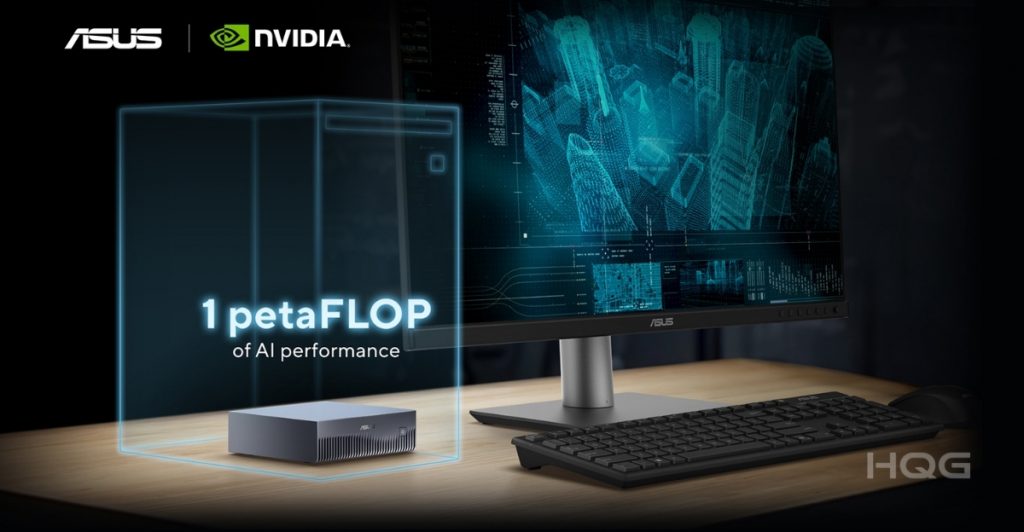 Asus Ascent GX10 hiệu suất AI lên đến 1 petaFLOP