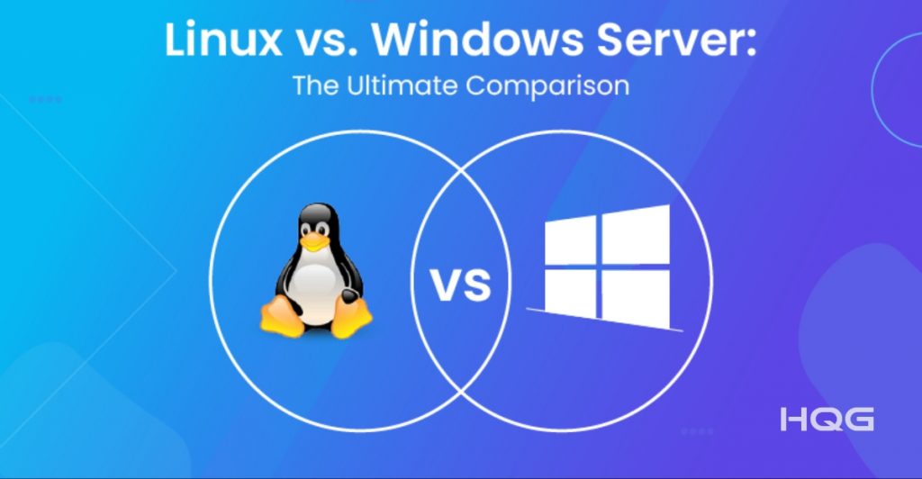 Cài đặt hệ điều hành máy chủ Linux và Windows Server